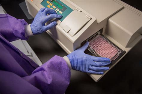  This is an immunoassay test, where your sample is tested against various panels to see if they react